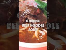 Make Chinese Beef Noodle Soup Like a Chinese Chef!