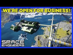 HYDROGEN PROCESSING CHAIN COMPLETED! - SPACE ENGINEERS Survival - Ep 41