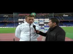 تصريح رونار بعد نهاية مباراة المغرب 2 - 0 بوركينا فاسو ....الأولى