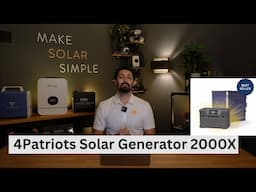 Patriot Power Generator 2000x Review - The TRUTH! Watch Before Your Buy + What You Need To Know