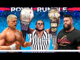 I Refereed WWE Royal Rumble 2025!