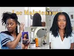 Transforming my locs from BUSTED to BEAUTIFUL: Loc Maintenance