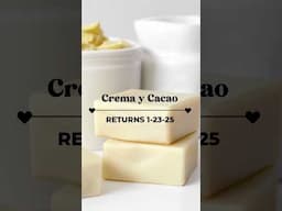 Crema y Cacao! #soap #handcrafted #handmade #luxurious #unscented #moriversoap #missouririversoap