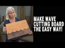 How to make a unique cutting board that sells. Easy beginner project