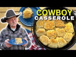 One Pot Cowboy Biscuit Casserole | 30 Minute Family Meal