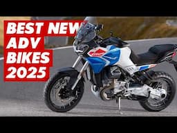 14 Best New & Updated Adventure Motorcycles For 2025!