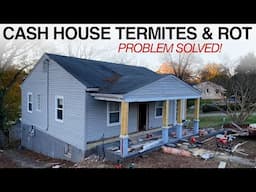 MY FIRST HOME // HUGE REPAIR - TERMITES AND ROT // EP. 9