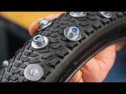 Winter-Proof Your Bike! DIY Studded Tires for Ultimate Grip