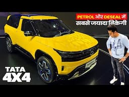 Khel khatam ho gaya kya? Tata Sierra 4x4 SUV with Petrol and Diesel Engine Bigger Than Jimny