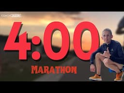 How to Run a SUB 4 Hour Marathon | EXACT Workouts, Strategies & Paces