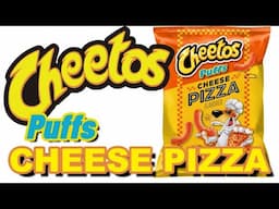 NEW! Cheetos CHEESE PIZZA Puffs [USA] January 2025