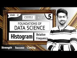 Histogram in Tamil | Relative Frequency in Tamil | Foundations of Data Science in Tamil | Unit 2