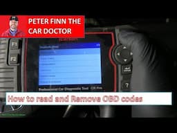 How to read and Remove OBD codes from Honda Civic. Years 2006 to 2015