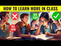 🔥Secret Study Tips: How to LEARN MORE in CLASS | STUDY MORE📚 in LESS TIME⏳