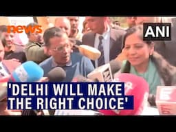 'People of Delhi are very intelligent. We trust them,' says Sunita Kejriwal