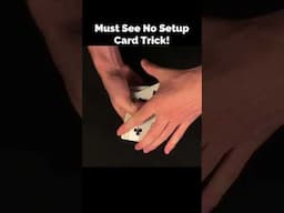 This NO SETUP Card Trick Will Impress You! #shorts