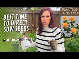 When to Direct Sow Seeds in All Zones #gardening #plantingseeds #zone9b