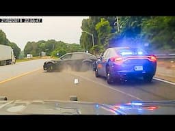 Reckless Driver In Dodge Charger Leads Police On Wild 145mph Chase