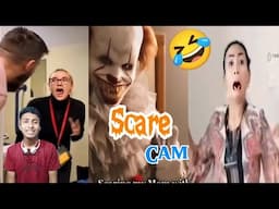 Funny Compilation 🤣 Scare Cam Pranks 2024 | Jump Scare