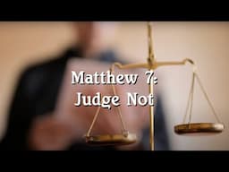 What Every Christian Forgets... | Matthew 7: Judge Not (4K)