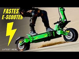 10 Ridiculously-Fast Electric Scooters with Dual Motors (Review of 2025 Models)