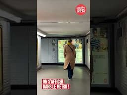 Janvier 2025 : on s'affiche (encore) dans le métro ! 🚇