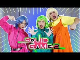 SQUID GAME RED LIGHT GREEN LIGHT DANCE