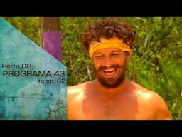 PROGRAMA 43 - 2/4: Hay que poner MUCHA fuerza | TEMP. 02 (2021) | SURVIVOR MÉXICO