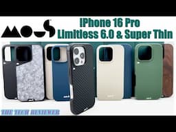 Mous Limitless 6.0 & Super Thin 2.0 for iPhone 16 Pro: Check out the Lineup!