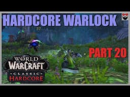 World of Warcraft Classic Hardcore - Relaxing Longplay - Warlock Part 20 - Gameplay Walkthrough