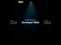 Full Stack Developer Skills | #technology #shorts