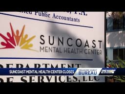 'It's very, very sad and unfortunate': Public mental health care center closes on the Treasure Coast