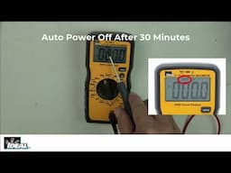 How To Use the IDEAL 61-327 Manual Ranging Multimeter