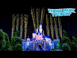 BEST Disneyland FIREWORK Show!!! Theme Park Tycoon 2