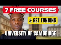 7 FREE Cambridge Courses to Start Your Business + Get Funding!