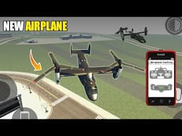 New Aeroplane Update in Indian Bikes Driving 3d 🤩 | New Airplane Cheat Code