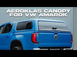 VW Amarok 2025 Aeroklas Hardtop Canopy with Pop-Out Side Windows