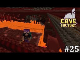 Big Nether Quarry (Create Mod).  - Minecraft Cave Factory Ep. 25