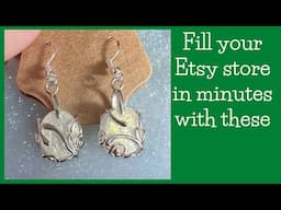 So easy to make, you can fill your Etsy store with dozens of beautiful pairs!!!