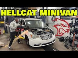 We Built the Worlds FIRST Hellcat Swapped Minivan