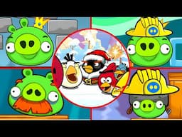 Angry Birds Christmas - All Bosses (Boss Fight)