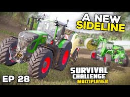 A NEW SIDELINE | Farming Simulator 25 - Survival Challenge | Episode 28