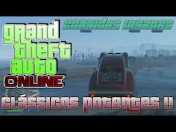 GTA 5 Online - PS4 / Clássicos Potentes !! / Corridas Insanas