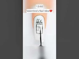 Valentine's Nail Art Designs❤️ #shorts #shortsfeed #nails #valentinesday #nailart #tutorial