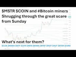 $MSTR $COIN and #Bitcoin miners update