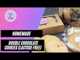 Double Chocolate Cookies (Lactose Free) | Craft of Giving