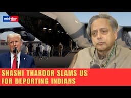 US Deportation row: Tharoor Calls US deportation of Indians "unnecessary and inhumane"