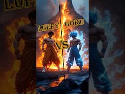 Luffy vs Goku: The Ultimate Kung Fu Showdown! 🥋🔥