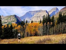 Solo Hiking 60 miles Alone in Glacier National Park