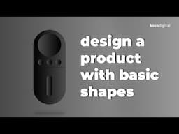 Product Design Tutorial | Design Product with Basic Shapes in Adobe illustrator #illustrator #adobe